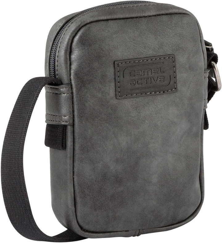 camel active bags Laos Herren Handytasche Umhängetasche Klein Schwarz 13x3x19 Schwarz, 13x3x19 Schwa