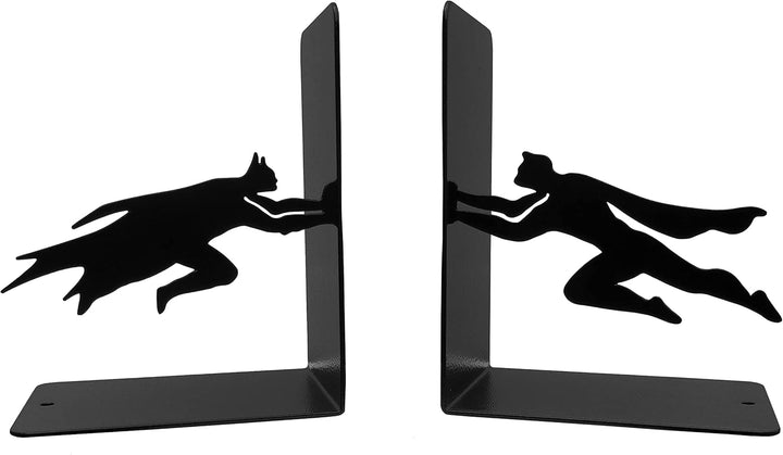 HeavenlyKraft Superhelden Dekorative Buchstützen, Buchstütze, Metall-Buchstützen, Buchstützenhalter,