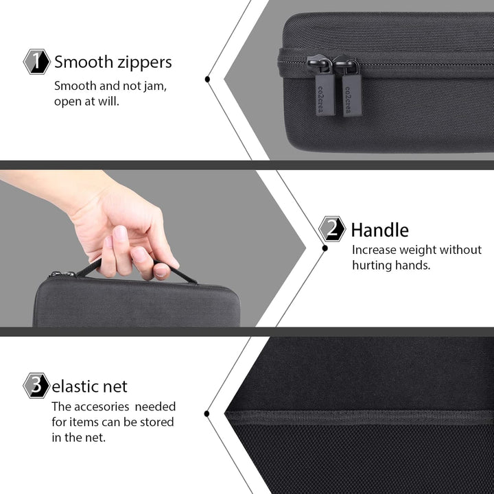 co2CREA case Harte reiseschutzhülle Etui Tasche für Razer Tartarus Pro / V2 Gaming Keypad (Nur Tasch