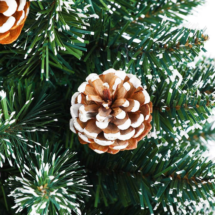 LZQ 180cm Weihnachtsbaum Künstlich PVC mit Schnellaufbau Klappsystem Tannenbaum Künstlich Christbaum