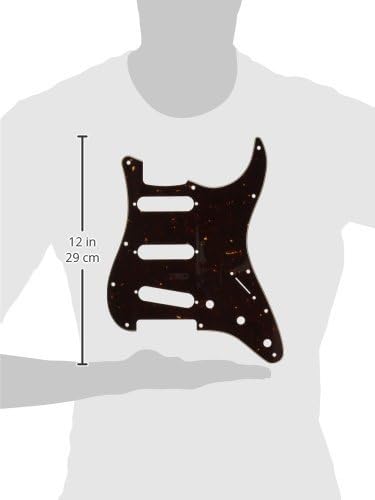 Fender® »MODERN-STYLE STRATOCASTER® S/S/S PICKGUARD - 11-HOLE« Schlagbrett für E-Gitarre | 4-lagig |