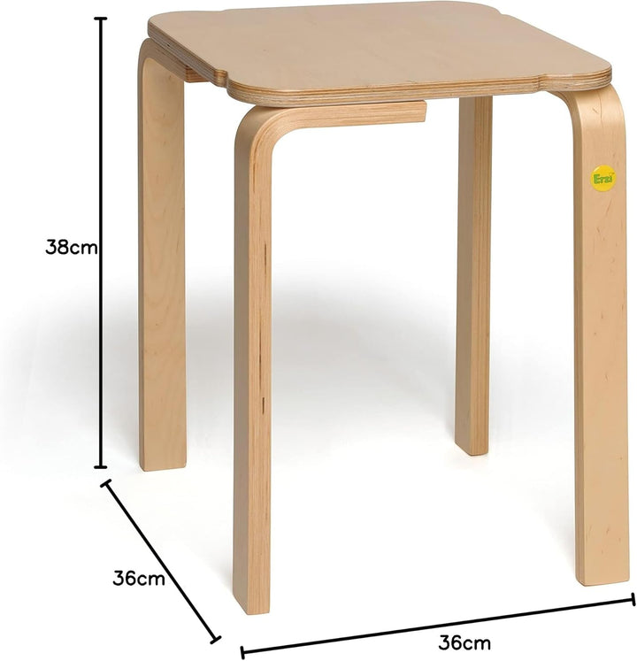 Erzi 50035 Hocker (Höhe 45 cm) Sitzhöhe: 45 cm, Sitzhöhe: 45 cm
