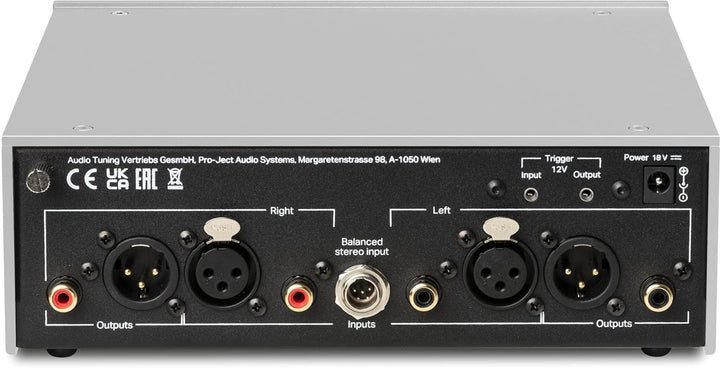 Pro-Ject Phono Box DS3 B, Symmetrische & diskrete Dual Mono Phonostufe, Schwarz