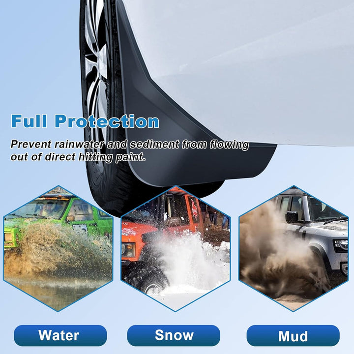 CDEFG Kompatibel mit Toyota C-HR CHR 2016-2021 2022 2023 Schmutzfänger Schlamm spritzwassergeschützt