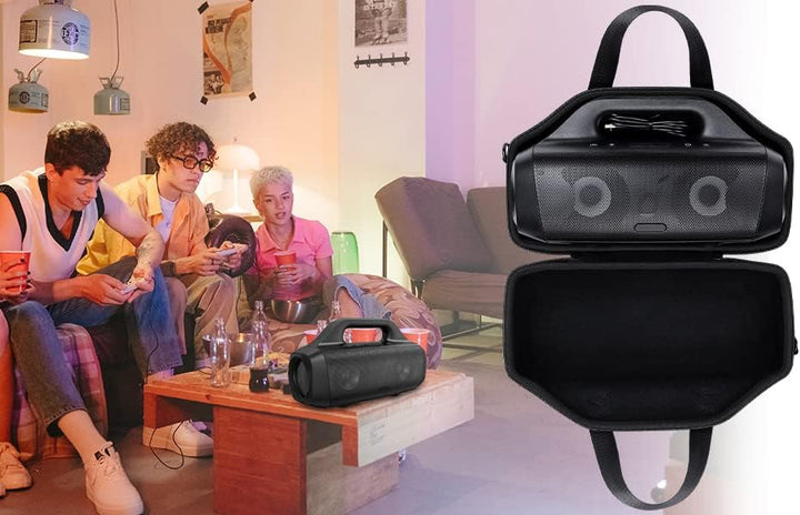 co2CREA case Hart Reise schutzhülle Etui Tasche für Anker Soundcore Motion Boom Bluetooth Lautsprech