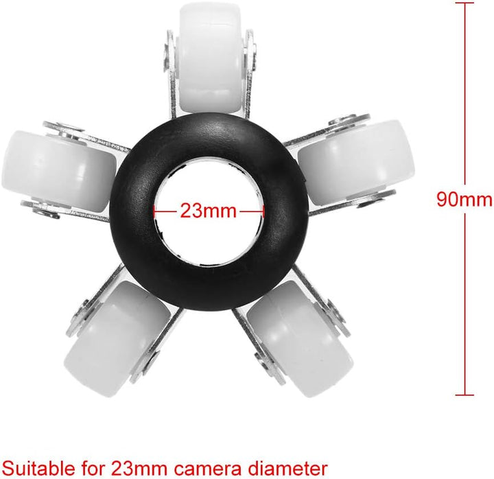 Lixada Schutzabdeckung für 23 mm Rohrleitungskamera, 90 mm