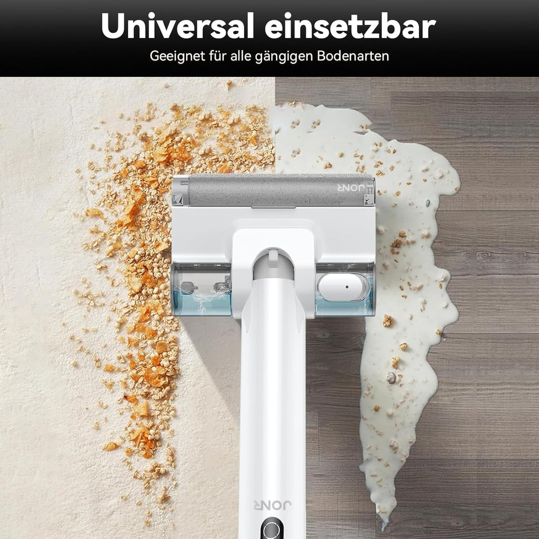 JONR S20 PRO Nass Trockensauger mit Selbstreinigungsfunktion, 180°-Flachdesign und 9cm Liegehöhe Sau