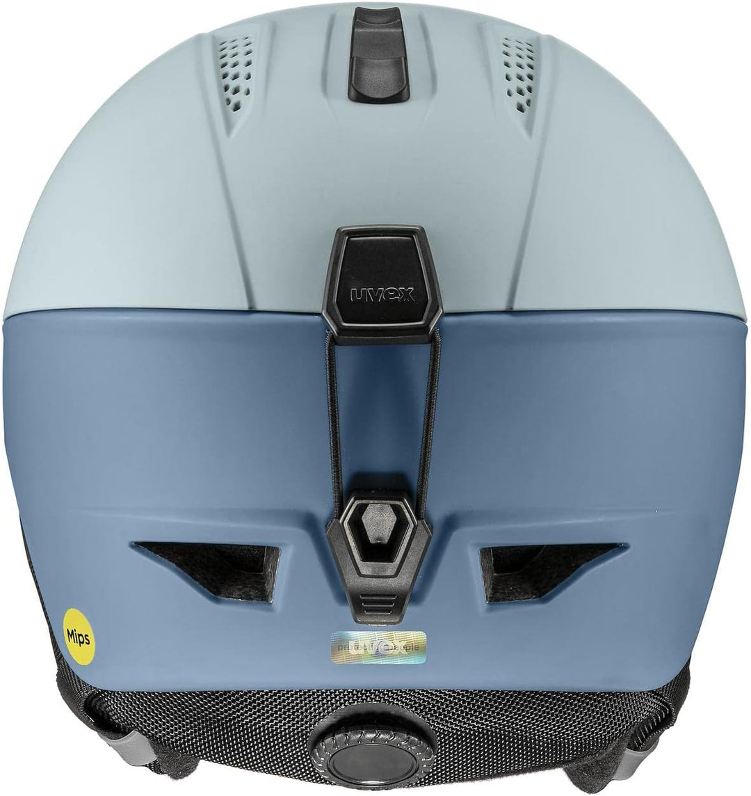 Uvex Ultra MIPS Skihelm Snowboardhelm glacier - stone blue matt 51-55 cm, glacier - stone blue matt