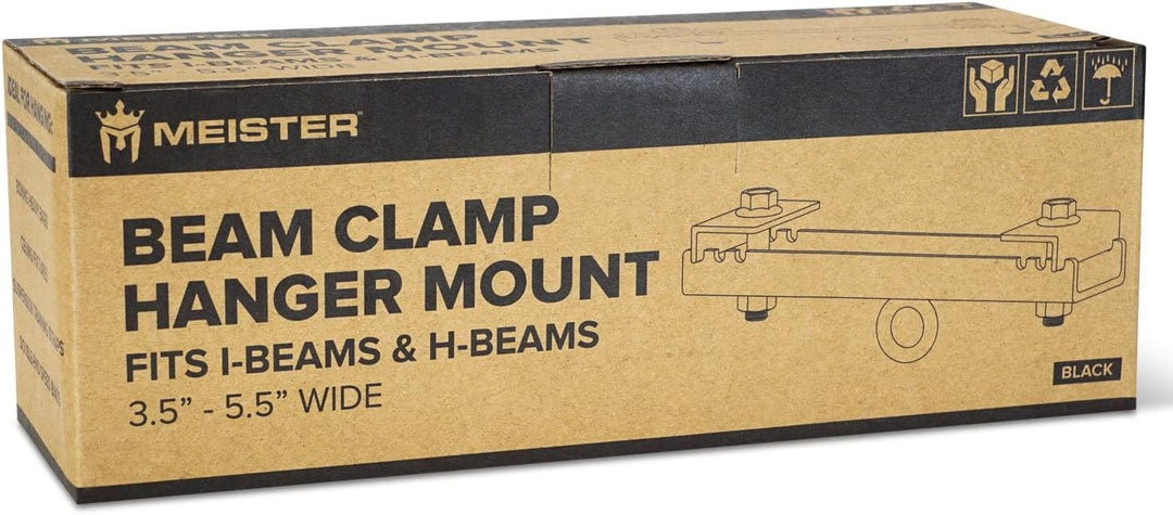 Meister Beam Clamp Hanger Mount for Boxing & MMA Heavy Bags, Suspension Straps & Ceiling Fixtures St