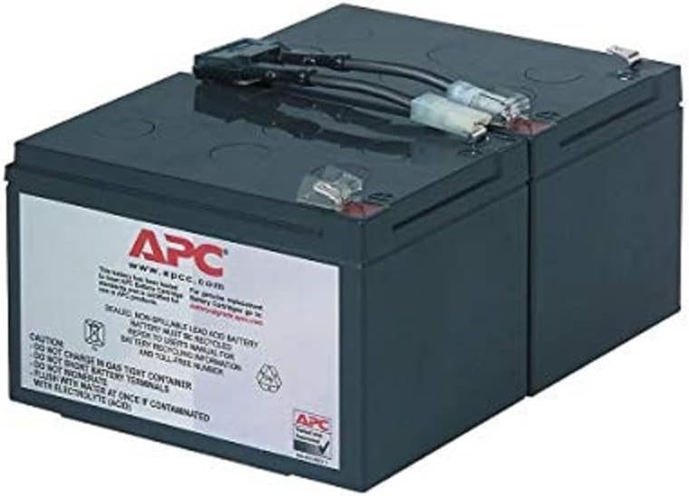 APC RBC6 - Ersatzbatterie für Unterbrechungsfreie Notstromversorgung (USV) von APC - passend für Mod