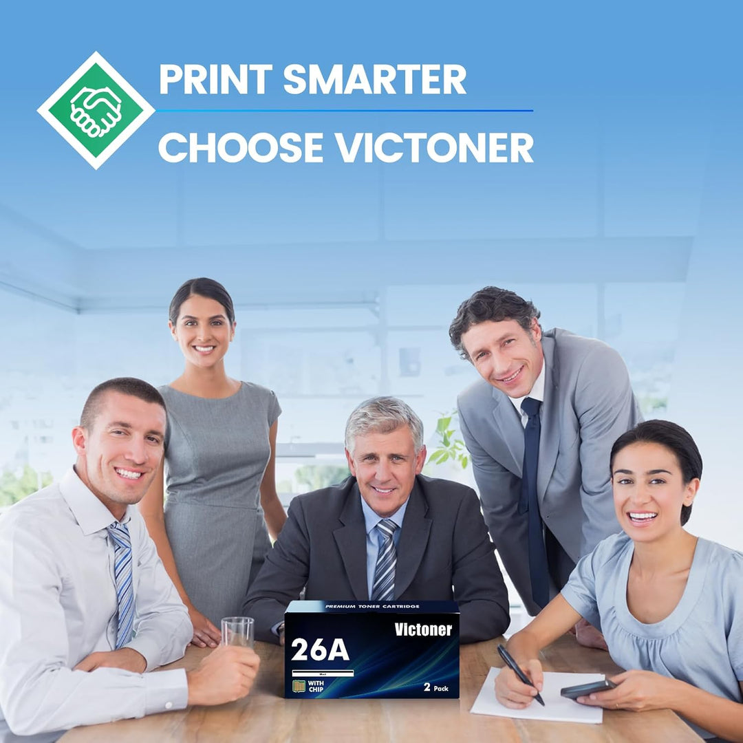 VICTONER 26A CF226A Tonerkartusche Kompatibel für HP 26X CF226X Laserjet Pro MFP M426fdw M426fdn M42