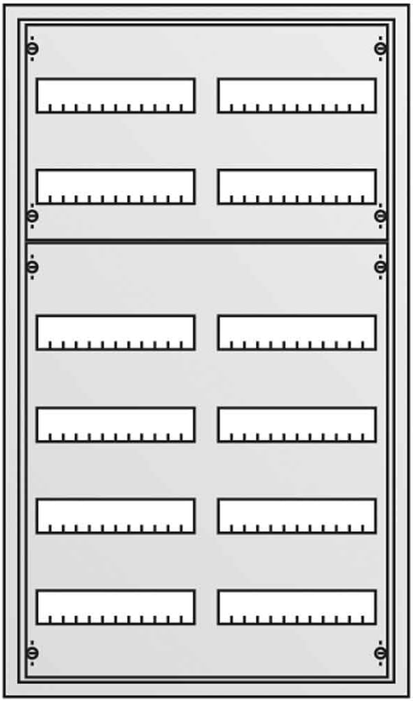 abb-entrelec U62 – Schrank Verteiler Tür aus Metall