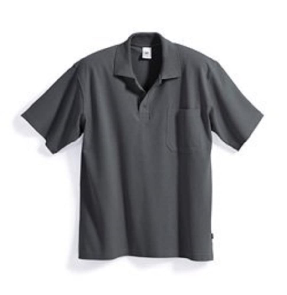 BP 1222-180-53-2XL Unisex-Poloshirt, 1/2 Ärmel, Polokragen mit Druckknopfband, Länge 70 cm, 200,00 g