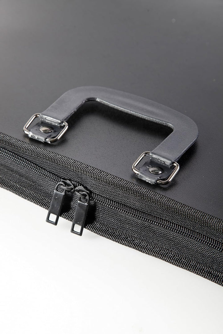 Clairefontaine ZPC-A1Z Press Book Zeichenmappe (PP, Reissverschluss, Griff, innen Gummizüge, Schutzk