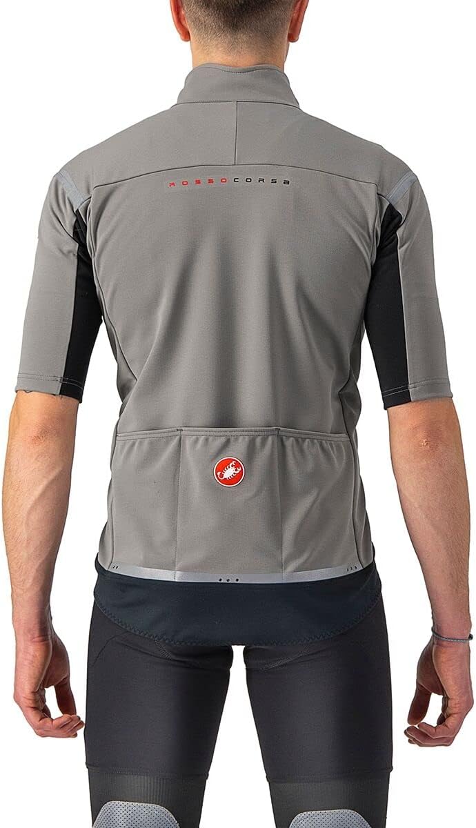 CASTELLI Herren Gabba Ros 2 Jacket XXL NICKEL GRAY/TRAVERTINE GRAY, XXL NICKEL GRAY/TRAVERTINE GRAY