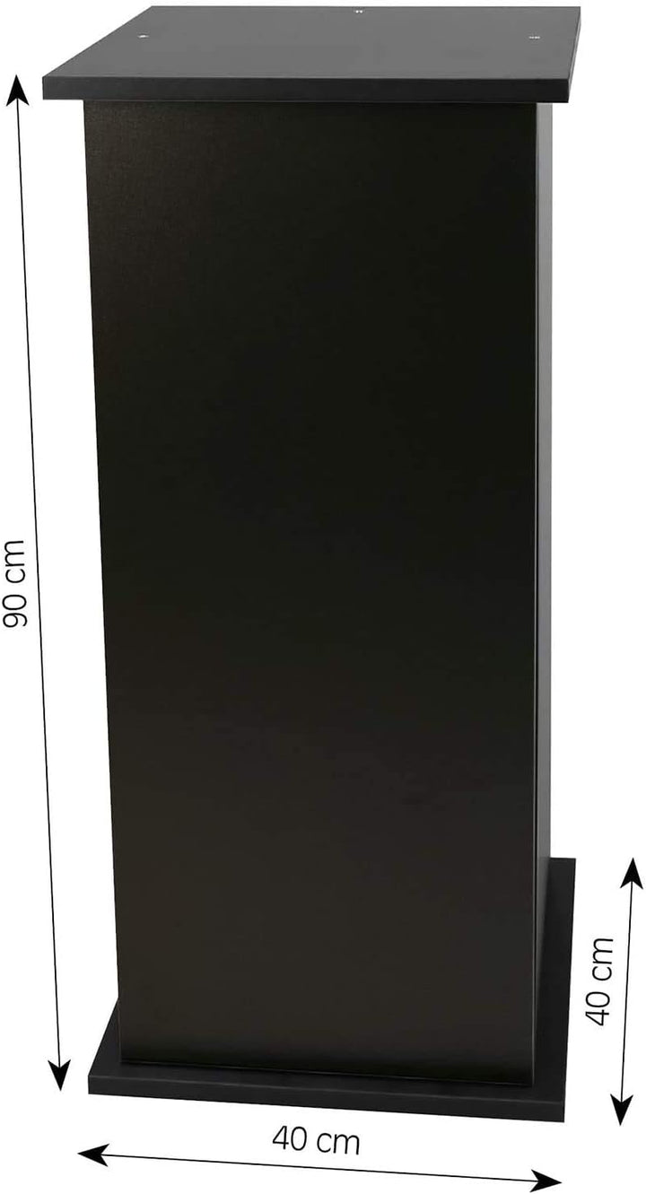 sera Unterschrank 90 cm mit Tür Black für Scaper Cube, Black