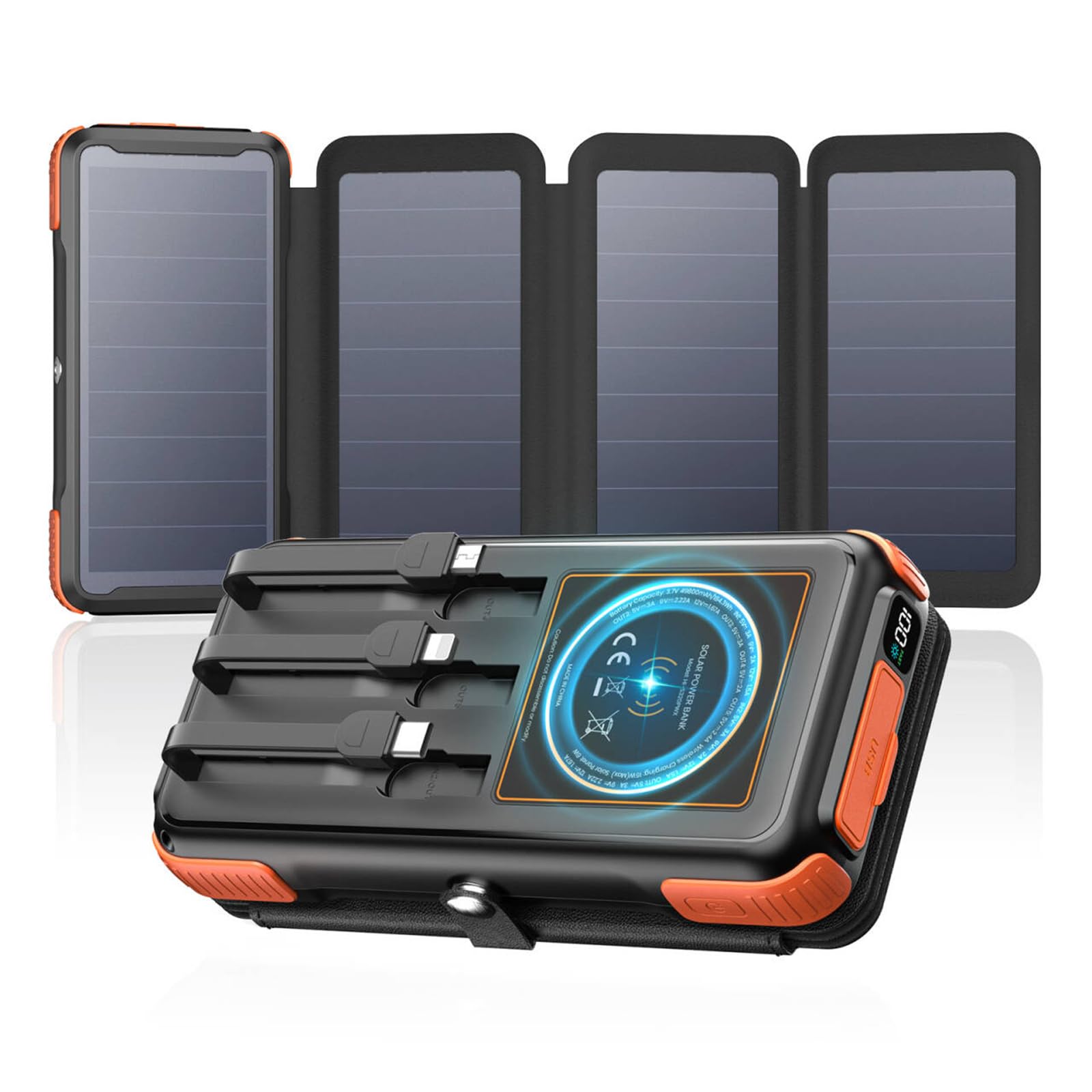 Addtop Solar Powerbank 25000mah