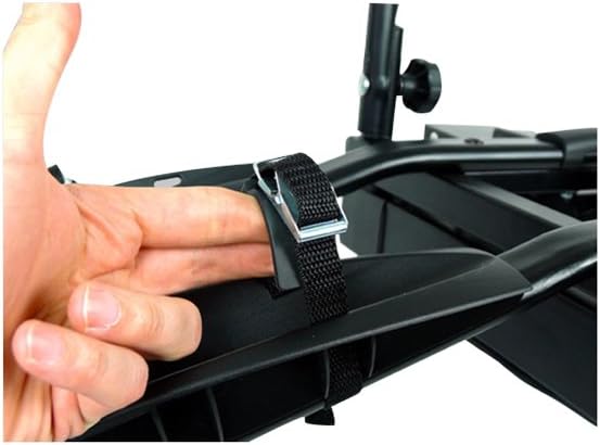 Bullwing SR3+ Fahrradträger für 3 Fahrräder auf die Auto Anhängerkupplung abklappbar (Spezialverschl