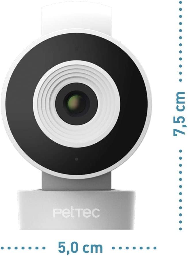 PetTec Cam Lite | Überwachungskamera für Haustiere mit App, Bewegungsmelder & Handyübertragung | WiF