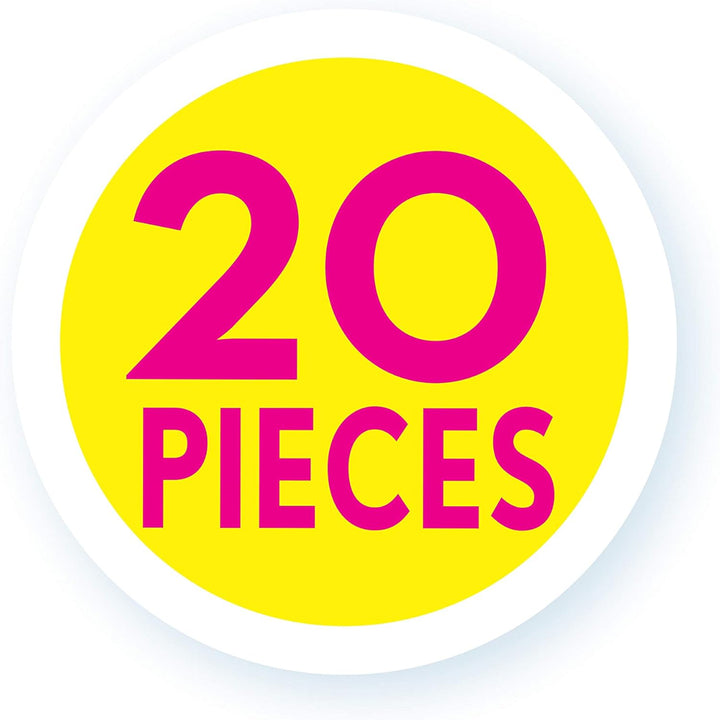 Just Play Barbie Blondes Haar Frisierkopf 20cm mit 20 Zubehörteilen für Styling-Spass, ab 3 Jahren