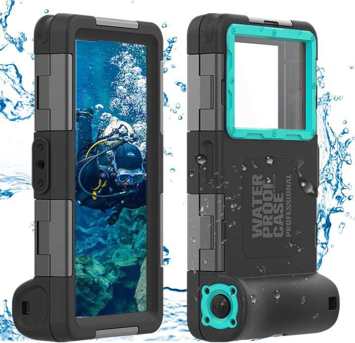 FocRelaxer IPX8 wasserdichte Handyhülle Universal Unterwasser Wasserfeste Handytasche Schwimmen 20M