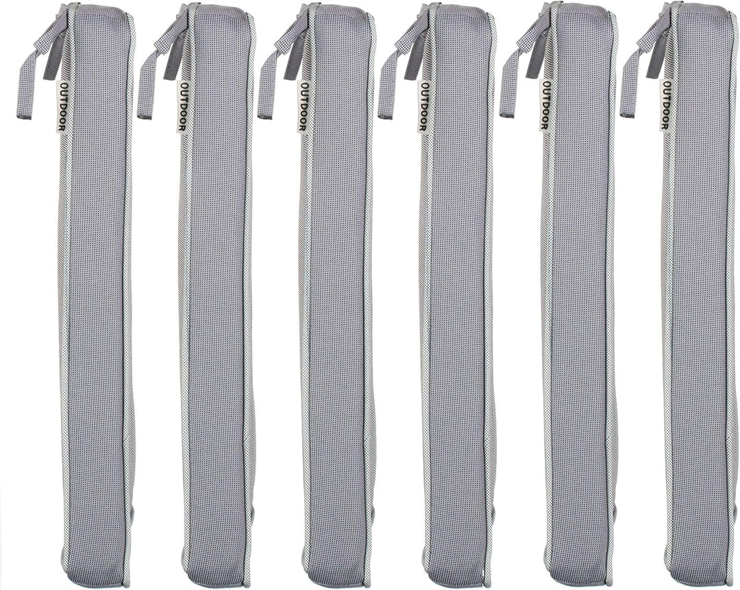 Brandsseller Outdoor Sitzkissen Kissen Dekokissen - Schmutz- und Wasserabweisend - 220 gr. Füllung -