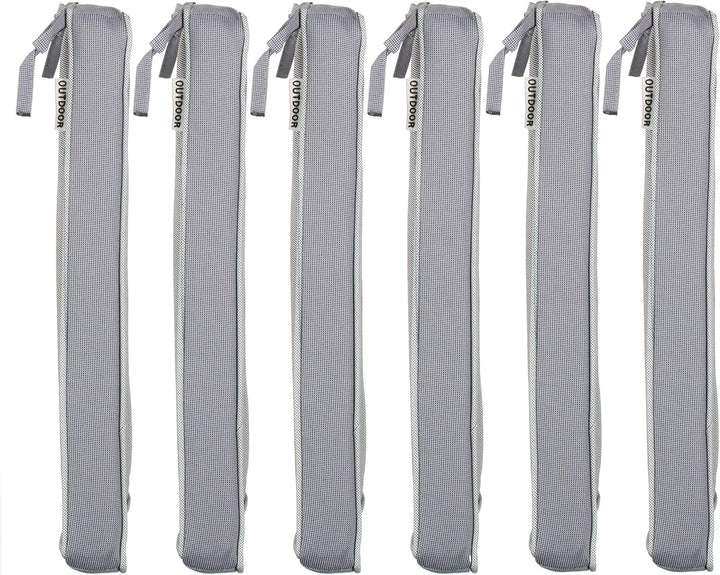 Brandsseller Outdoor Sitzkissen Kissen Dekokissen - Schmutz- und Wasserabweisend - 220 gr. Füllung -