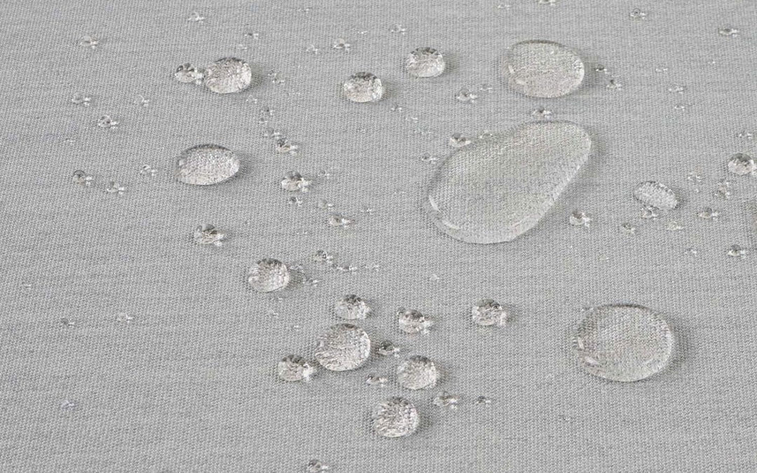 Mendler Ottomane Chesterfield, Sitzhocker Fussablage Hocker, wasserabweisend Stoff/Textil 39x77x47cm