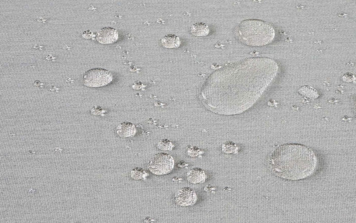 Mendler Ottomane Chesterfield, Sitzhocker Fussablage Hocker, wasserabweisend Stoff/Textil 39x77x47cm