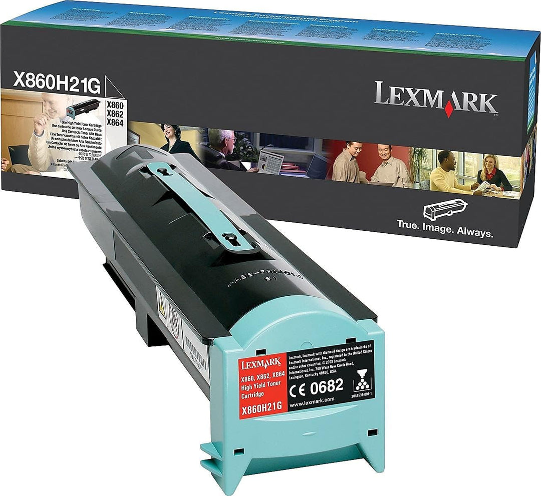 Lexmark X860H21G X860, X862, X864 Tonerkartusche 35.000 Seiten, schwarz