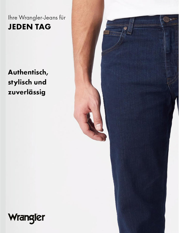 Wrangler Herren Texas Jeans 50W / 32L Blue Black, 50W / 32L Blue Black
