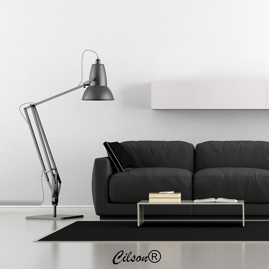 CILSON Kabelkanal 20 m | 20x 1 m Lang, 25x16 mm Breite x Höhe, Grau, Selbstklebend, Wand- und Decken