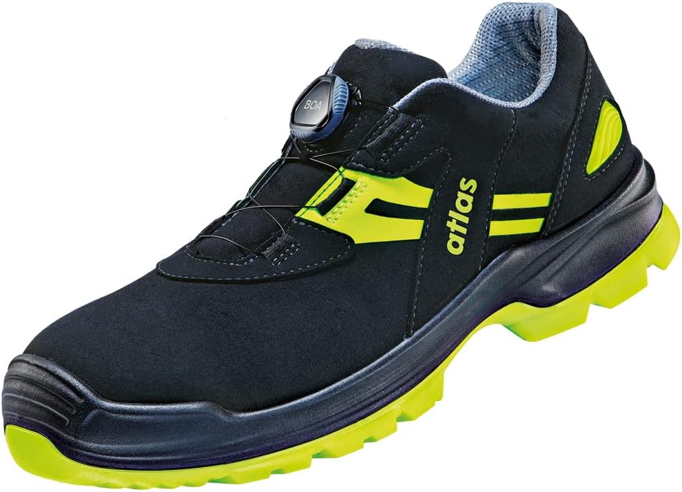 Atlas Flash 5255 XP Boa ESD Gr. 36-49 45/49 EU Schwarz Gelb, 45/49 EU Schwarz Gelb