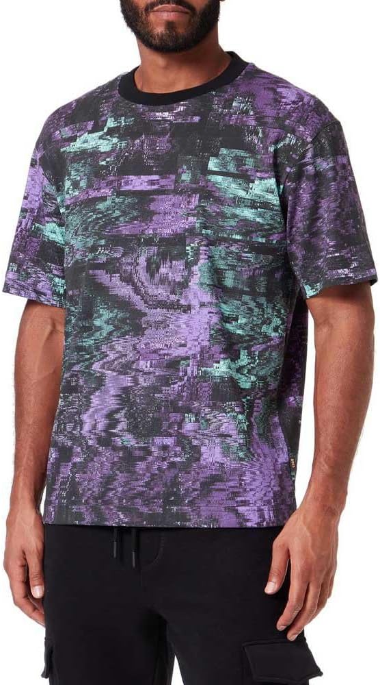 BOSS Herren Teglitchstitch L Black1, L Black1