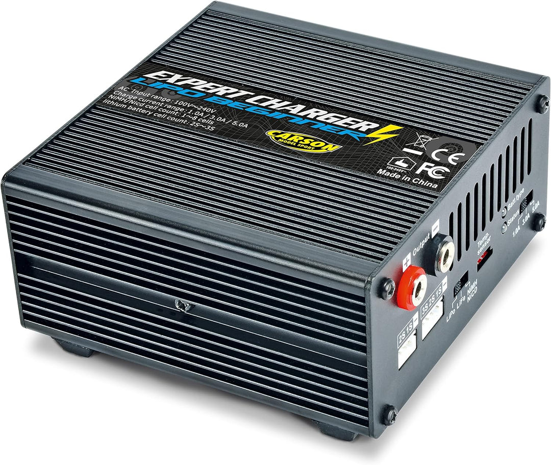 Carson 500606064 Expert Charger Beginner 1/3/5A