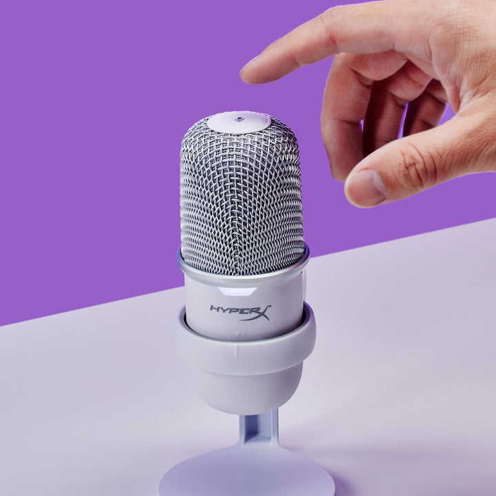 HyperX SoloCast – USB-Kondensator-Gaming-Mikrofon, für PC, PS4 und Mac, Tap-to-Mute Sensor, Kardioid