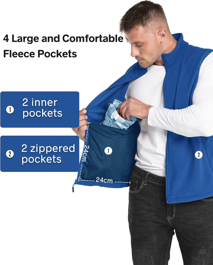 33,000ft Weste Damen Outdoor Leichte Softshell-Weste Ärmellose Jacke Winddichte Fleece Damenweste fü