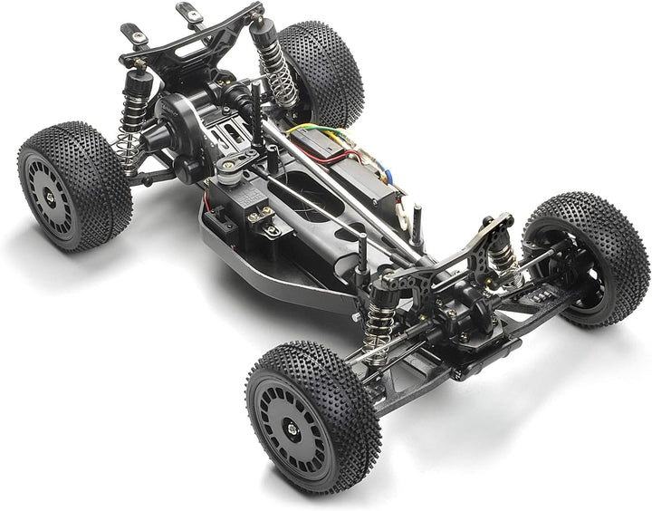 Tamiya 300158370 1:10 Dark Impact 4WD Buggy DF-03, ferngesteuertes Auto, RC Fahrzeug, Modellbau, Bau