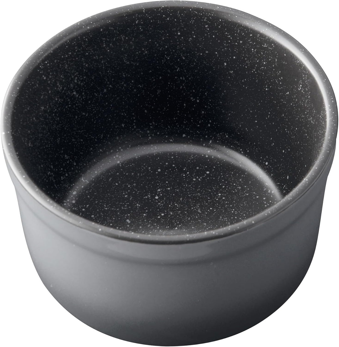 BergHoff Auflaufformen gross (4 Stück, Ofenformen ø 10 cm, ideal für Gratin / Nachspeisen / Desserts