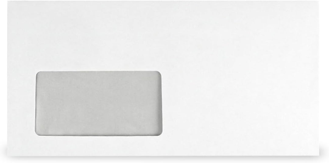 versando 3.000 Briefumschläge DIN lang mit Fenster mF selbstklebend sk Fensterbriefumschläge 22 x 11