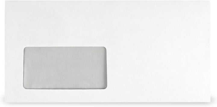 versando 3.000 Briefumschläge DIN lang mit Fenster mF selbstklebend sk Fensterbriefumschläge 22 x 11