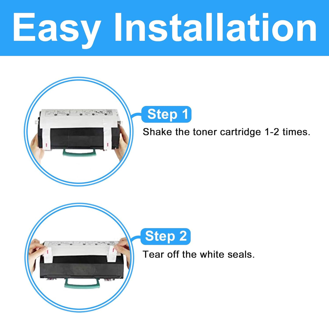 LCL Kompatibel Tonerkartusche E260A21E E260A11E (1 Schwarz) Ersatz für Lexmark E260 E260d E260dn E26
