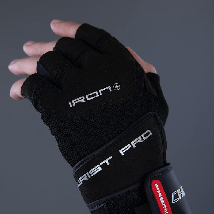 Chiba Erwachsene Handschuhe Iron Plus II M Schwarz, M Schwarz