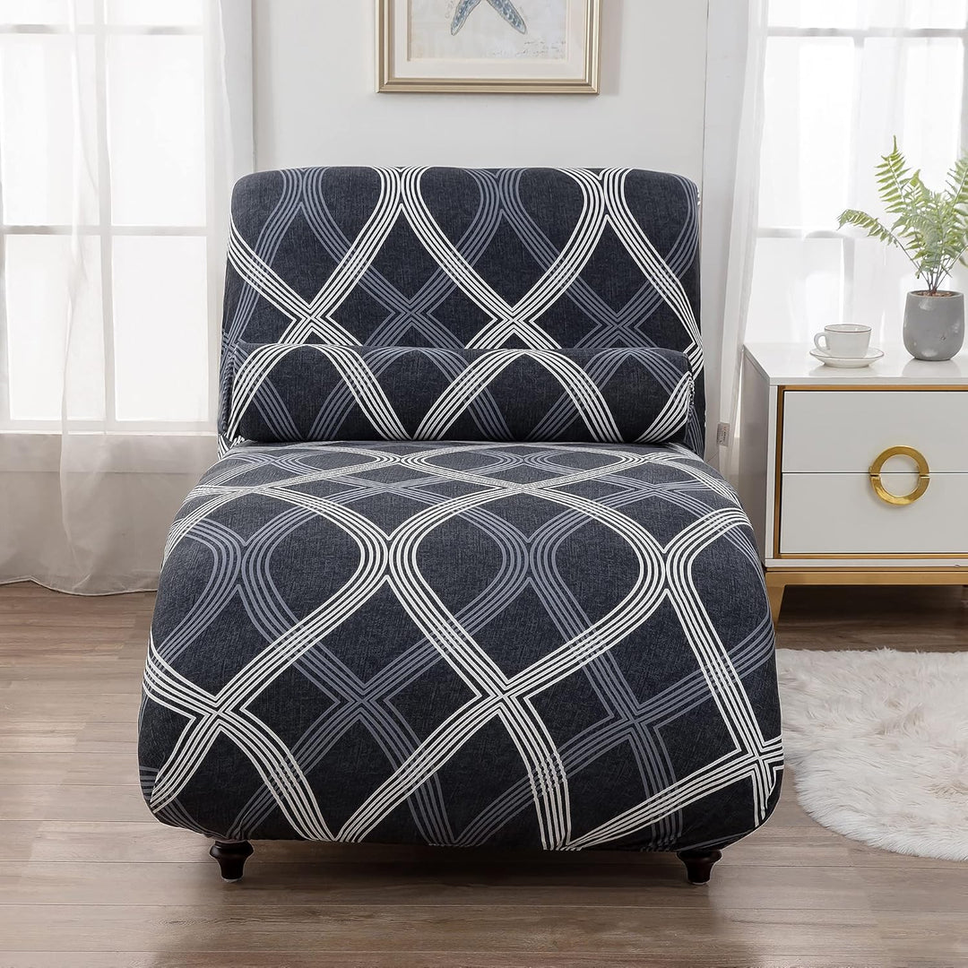 CHNSHOME Chaiselongues Schonbezüge für Wohnzimmer Chaiselongue Abdeckung Stretch Liegesessel Schonbe