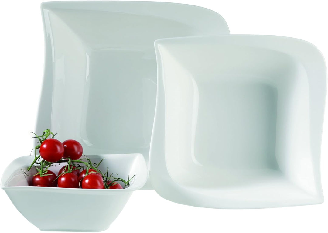 Mäser Serie La Musica, Schalenset 3-teilig, Porzellan, weiss Schalen-Set 3-tlg, Schalen-Set 3-tlg