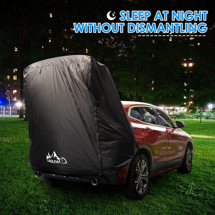 GJCrafts heckzelt Auto, mit Moskitonetz Winddicht, Sonnenschutz, wasserdicht Auto Camping Zelt/Angel