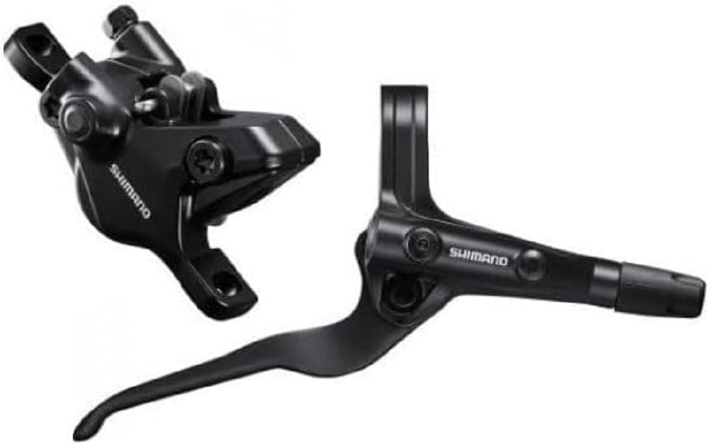 Shimano Unisex – Erwachsene BR-MT410 & BL-MT402 Scheibenbremse, Schwarz, Einheitsgrösse