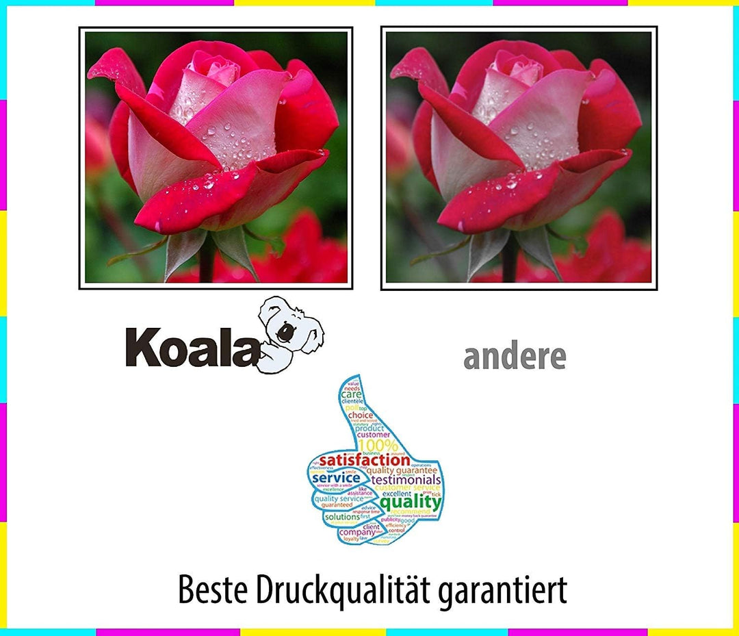 Koala Toner kompatibel für Brother TN-243CMYK TN247 TN243 für MFC-L3750CDW MFC-L3770CDW HL-3210CW HL