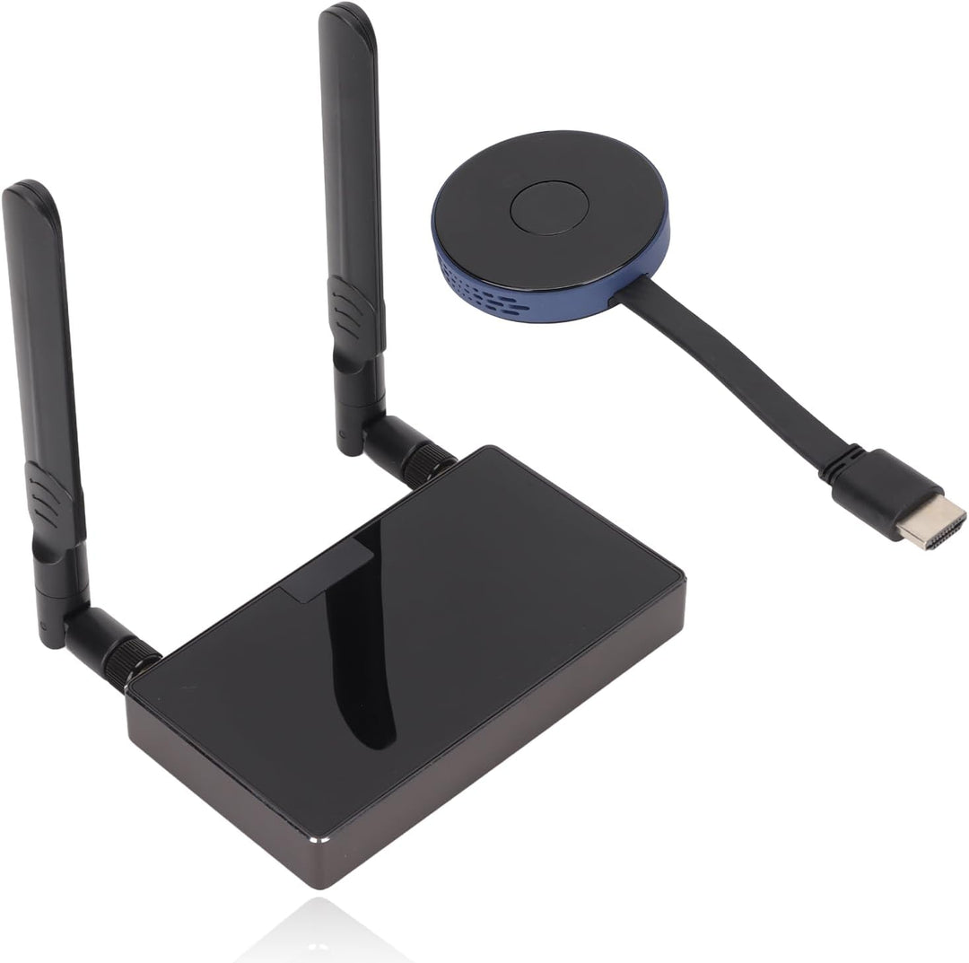 Wireless HDMI Transmitter and Receiver 4K, 2.4G/5G Wireless HDMI Extender für Neflix,Streaming, Swit