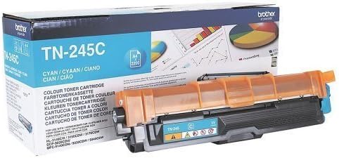Original Toner Brother TN-245 Cyan Brother HL 3140 3150 3170 MFC 9130 9140 9330 9340 Blau (ca. 2.200